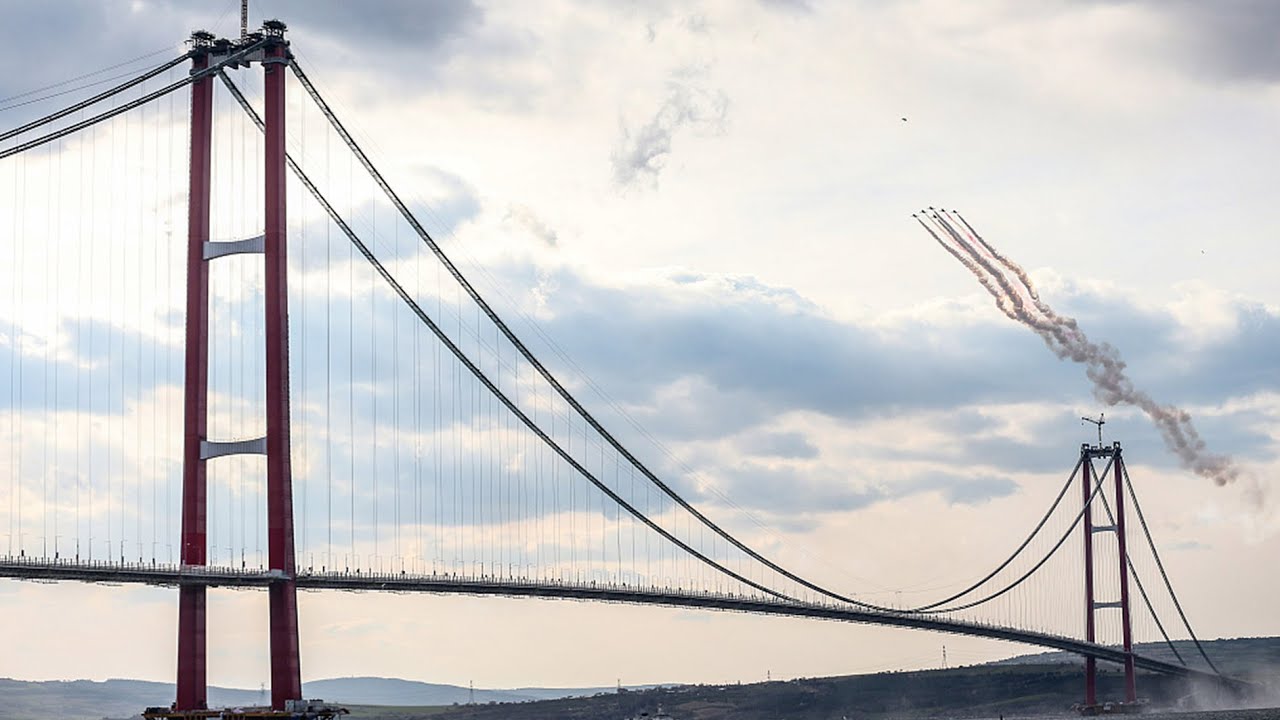 Η γέφυρα των €2,5 δισ. που ενώνει την Ασία με την Ευρώπη σε μόλις 6 λεπτά