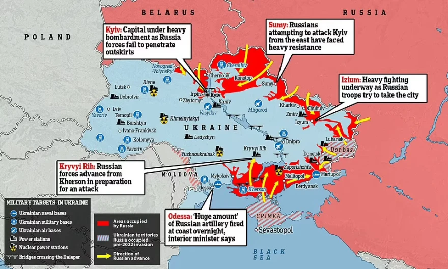 Πόλεμος στην Ουκρανία: Διεθνή κατακραυγή για τους βομβαρδισμούς κτηρίων στα οποία βρίσκονται άμαχοι 