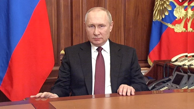 Πούτιν: Αναπόφευκτη η σύγκρουση με την Ουκρανία - Θα πετύχουμε τον στόχο μας