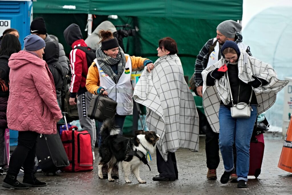 Ukrainian refugees