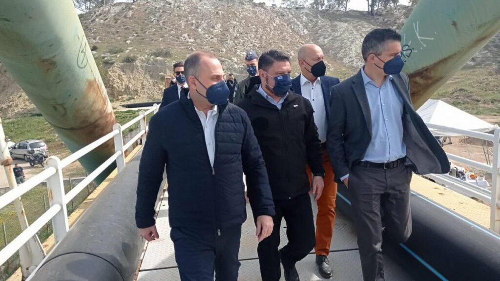 Καραγιάννης: Με γοργούς ρυθμούς το έργο αποκατάστασης της Διώρυγας Κορίνθου