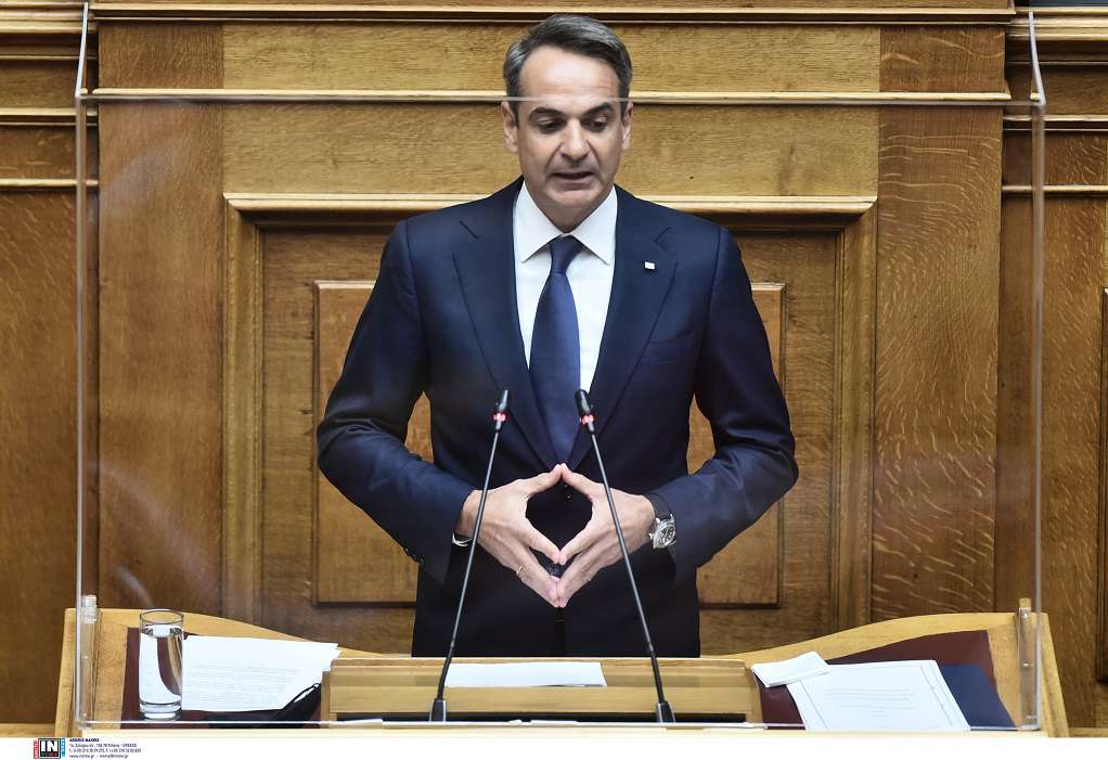 Κυριάκος Μητσοτάκης: live η ομιλία του στη Βουλή