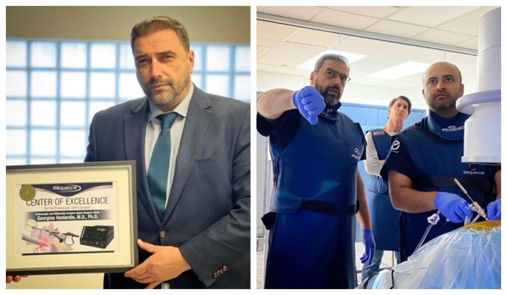 Διεθνείς διακρίσεις για τον δρ Γεώργιο Βασταρδή, Διευθυντή Χειρουργό Σπονδυλικής Στήλης του Metropolitan General