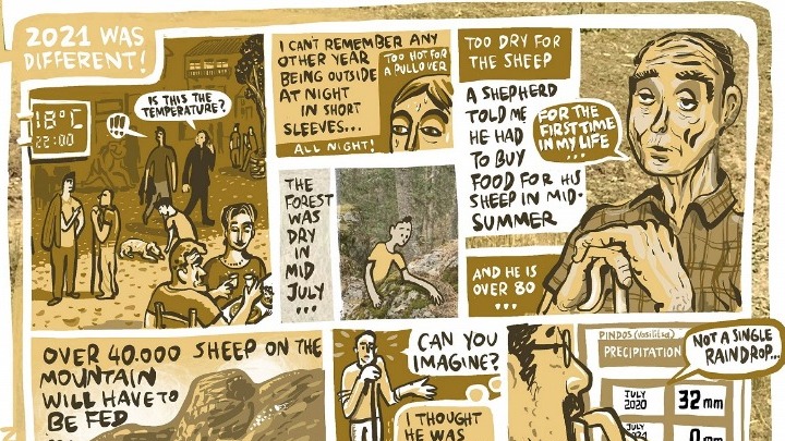 Window Comics: Δημιουργοί κόμικς από όλο τον κόσμο σχεδιάζουν για την κλιματική αλλαγή