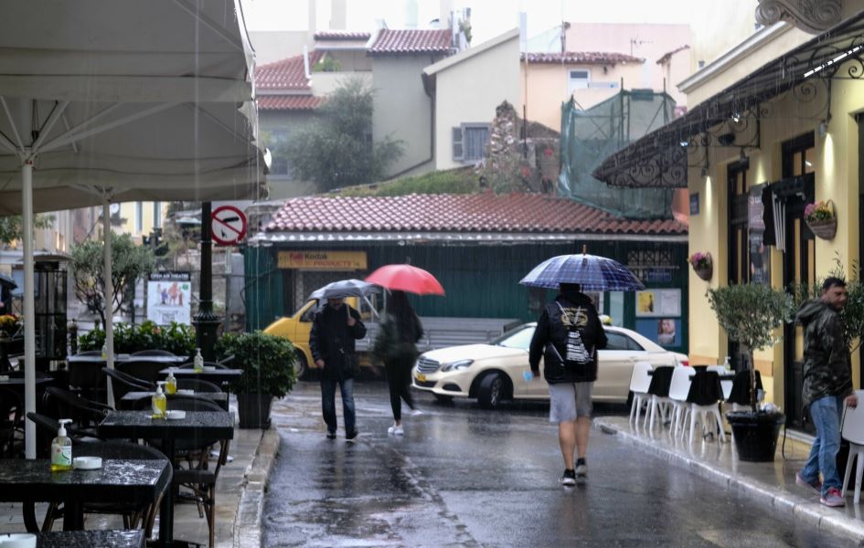 Άστατος ο καιρός και σήμερα με βροχές και σποραδικές καταιγίδες