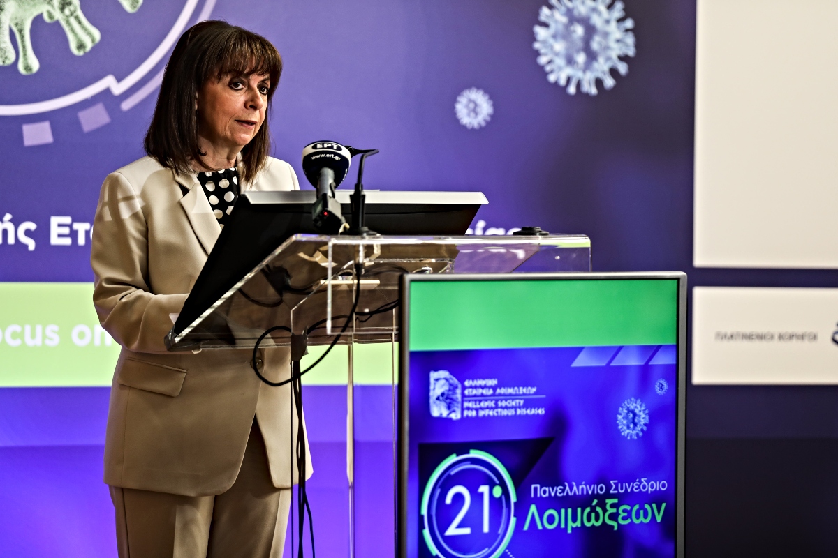 Αικατερίνη Σακελλαροπούλου, Πρόεδρος της Ελληνικής Δημοκρατίας.