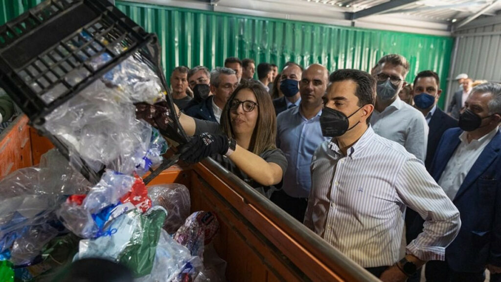 Σκρέκας: «Η Τήλος το νησί με το μεγαλύτερο ποσοστό ανακύκλωσης στον κόσμο»