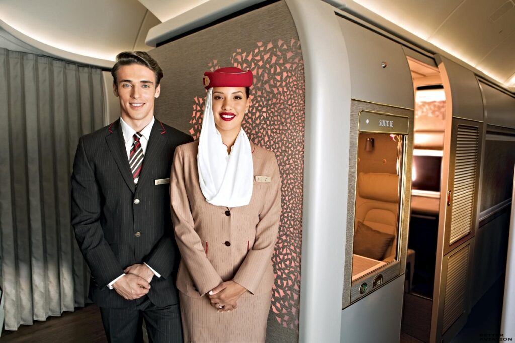 πλήρωμα αεροπορικής εταιρείας, Emirates.