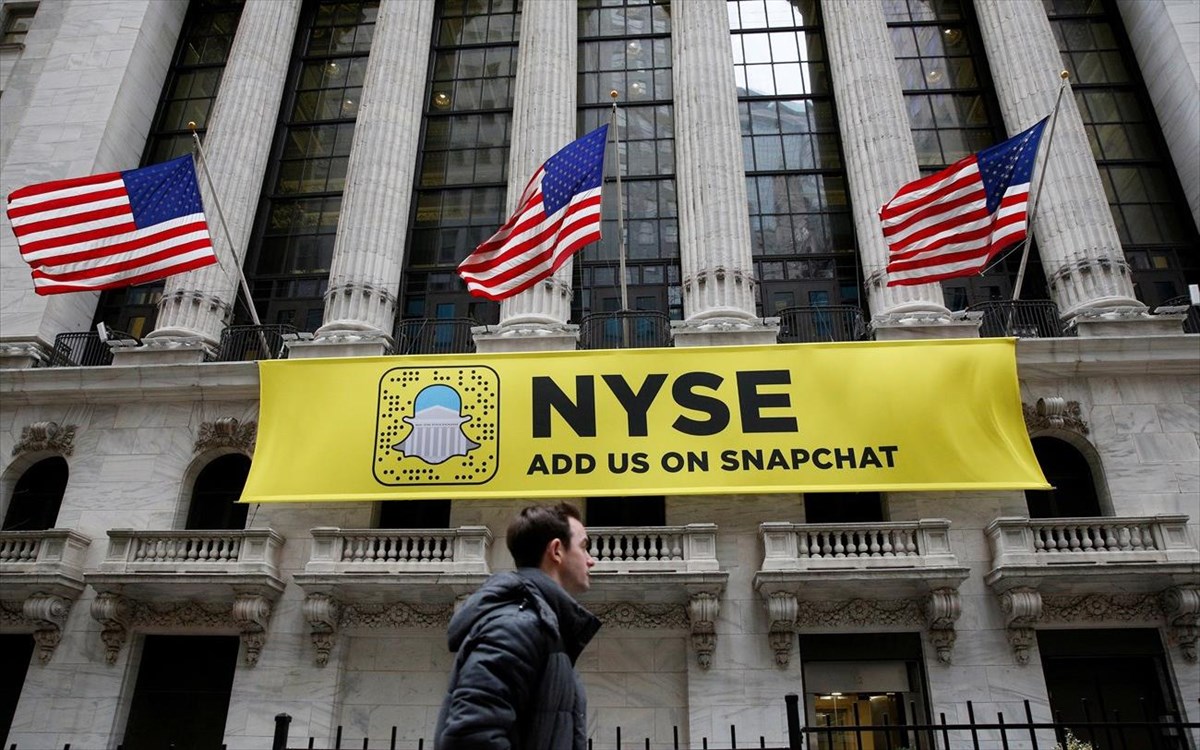 Wall Street: «Βουτιά» στις μετοχές των social media