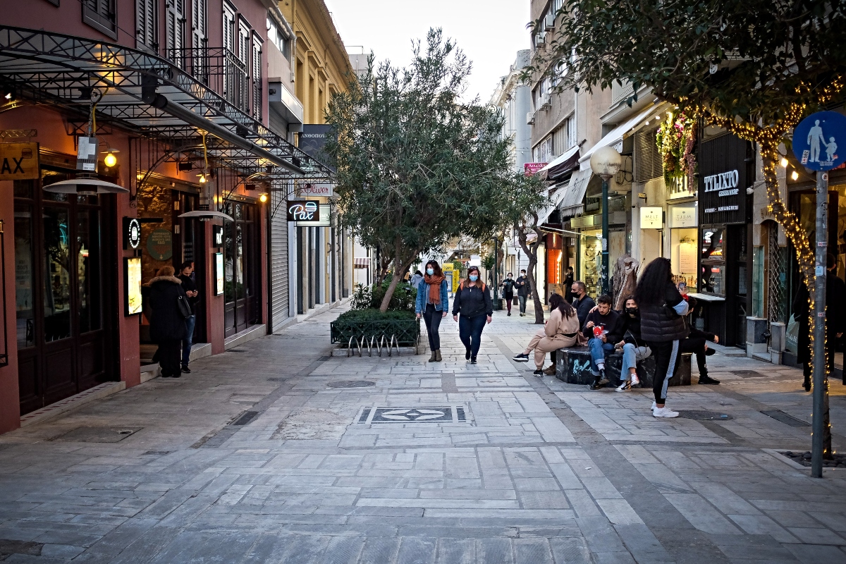 Αθήνα, εμπορικά καταστήματα.