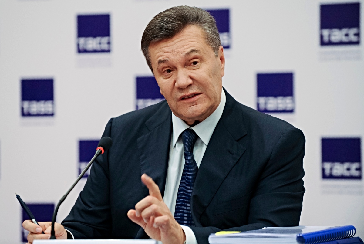 Βίκτορ Γιανουκόβιτς, πρώην Πρόεδρος Ουκρανίας.