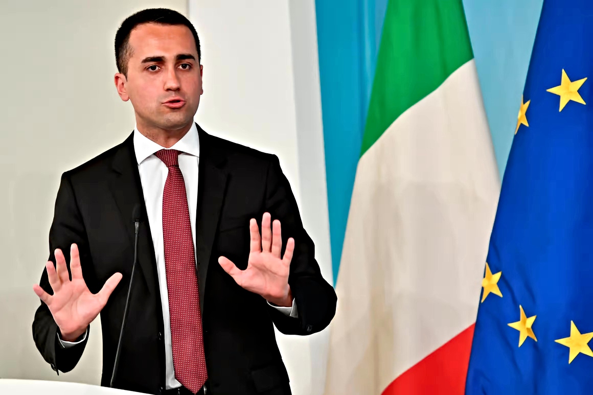 Λουίτζι Ντι Μάιο, Υπουργός Εξωτερικών Ιταλίας.