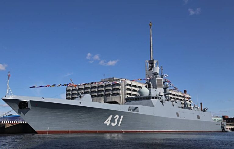 Ρωσικό πολεμικό πλοίο στη Βαλτική Θάλασσα, φωτογραφία αρχείου.