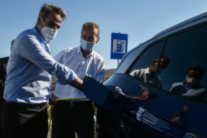 Ο Μητσοτάκης και ο πρόεδρος του Ομίλου VW