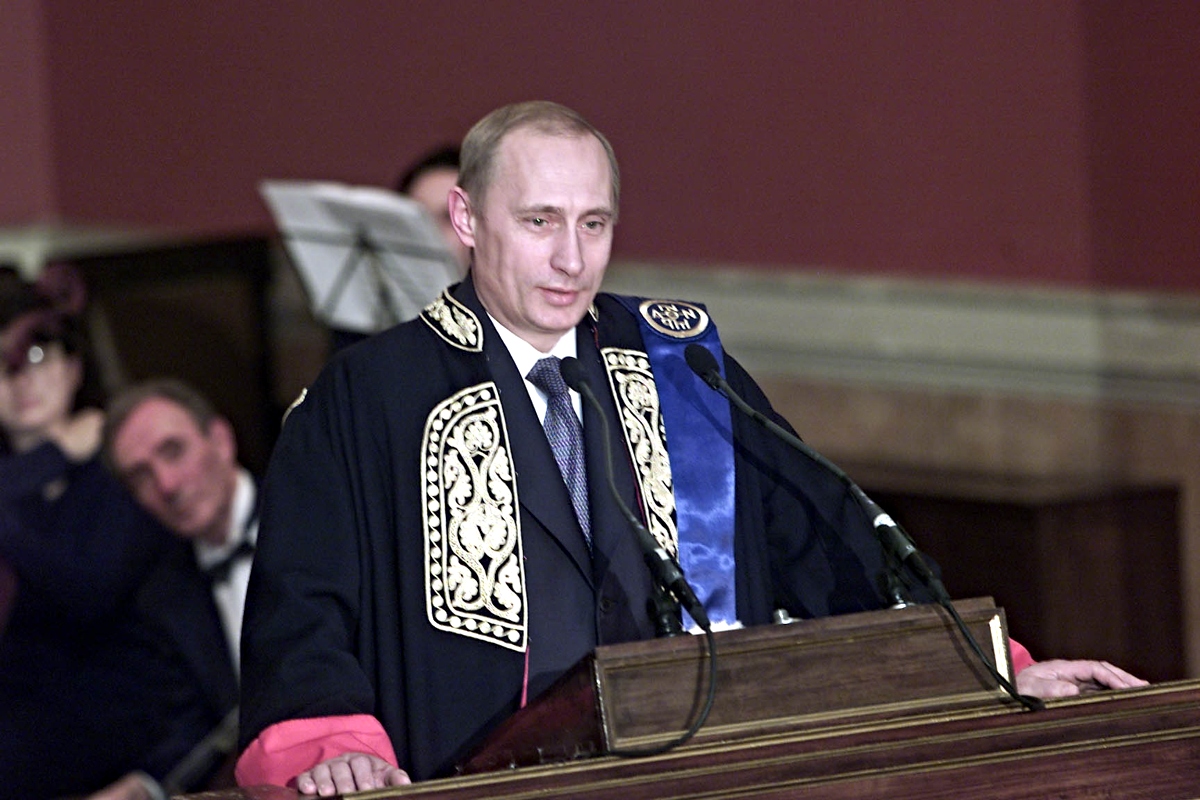 Βλαντιμίρ Πούτιν, ΕΚΠΑ.