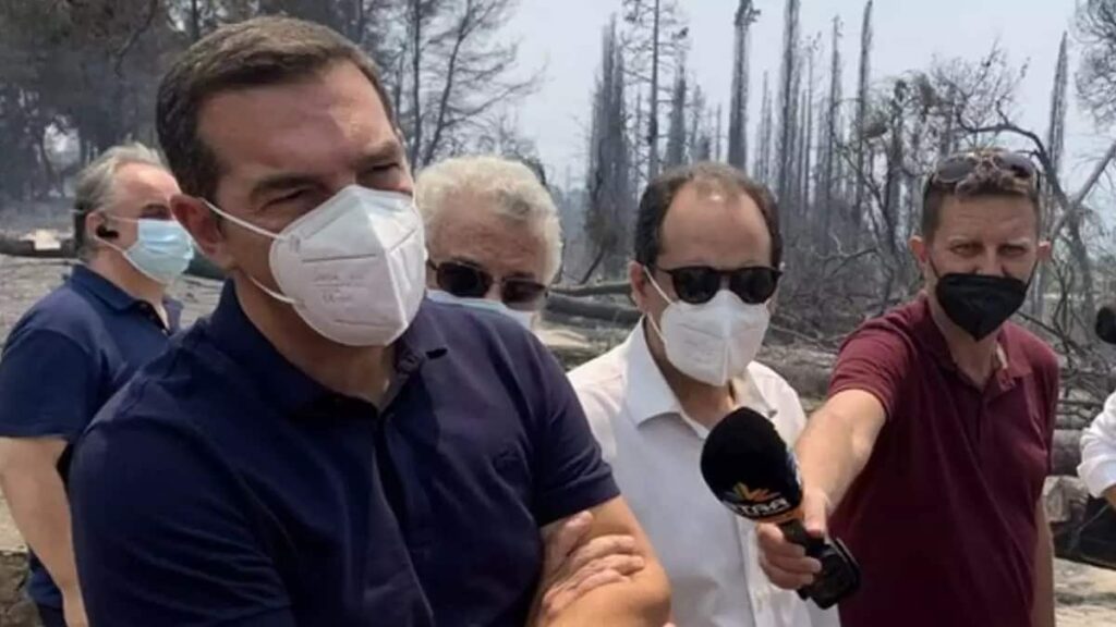 Τσίπρα: «Στη Β. Εύβοια αποκρυσταλλώνεται η αδιαφορία και η κοροϊδία του επιτελικού κράτους Μητσοτάκη»