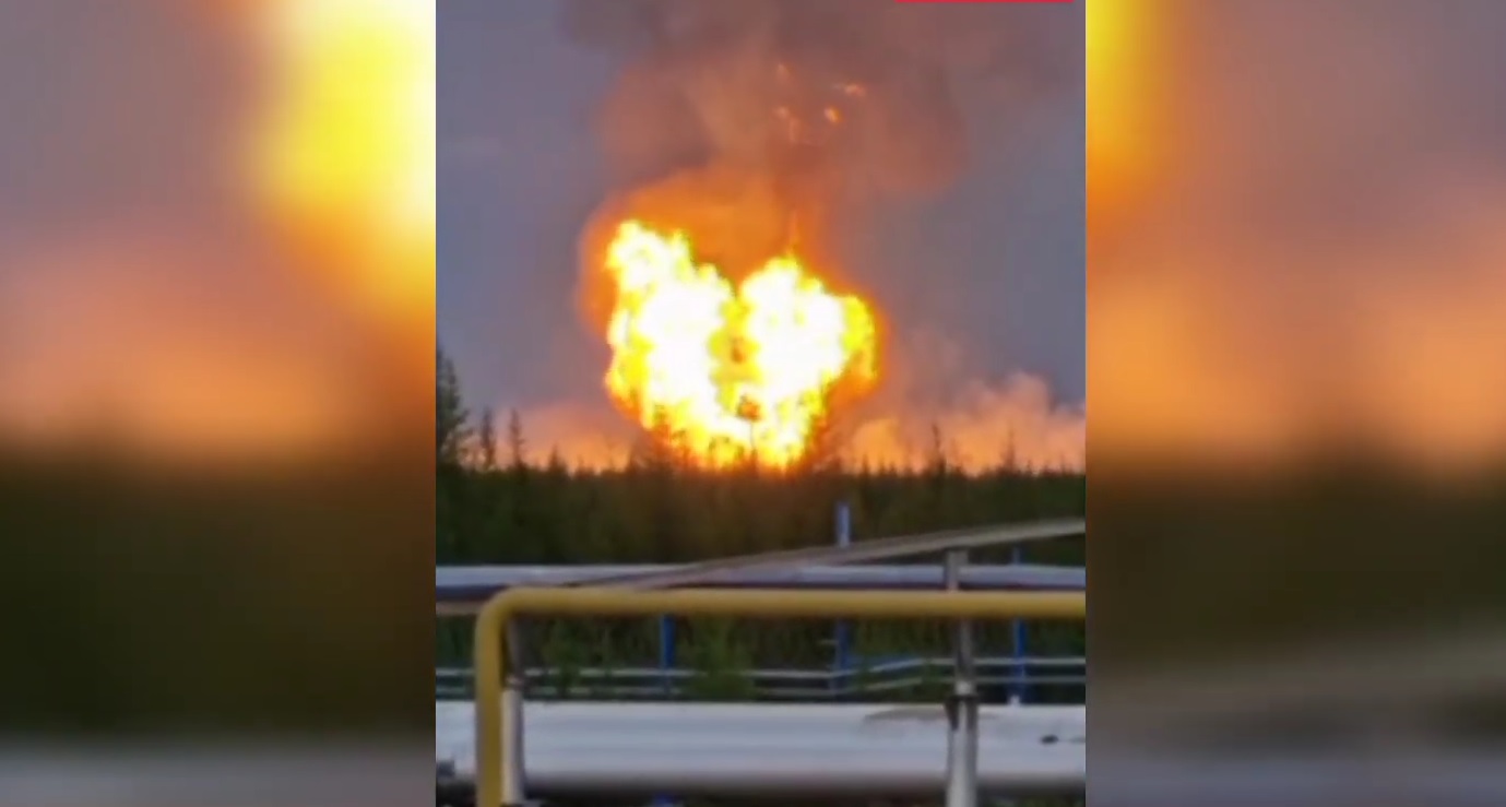 Gazprom - Ρωσία: Στις φλόγες οι μεγαλύτερες εγκαταστάσεις φυσικού αερίου