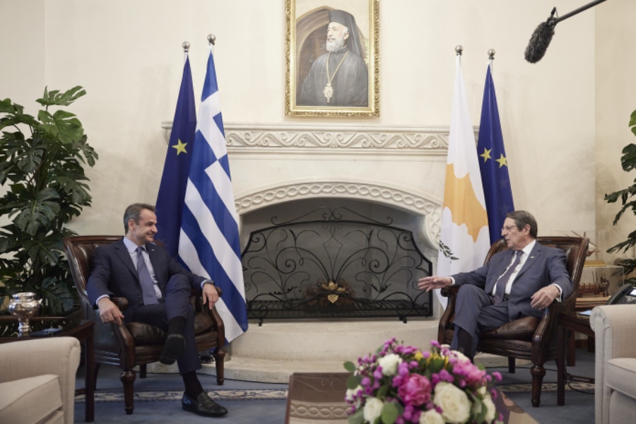 Μητσοτάκης από Λευκωσία: Να κρατήσουμε ανοιχτούς τους διαύλους επικοινωνίας με την Τουρκία