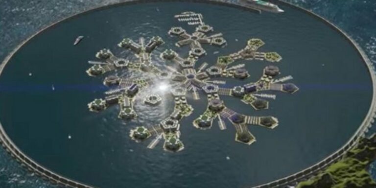 πλωτή πόλη για 20.000 κατοίκους κατασκευάζεται στον Ινδικό Ωκεανό
