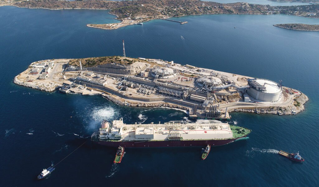 ΔΕΣΦΑ: Με έξι φορτία και αυξημένες ποσότητες φυσικού αερίου ο Ιούνιος στη Ρεβυθούσα