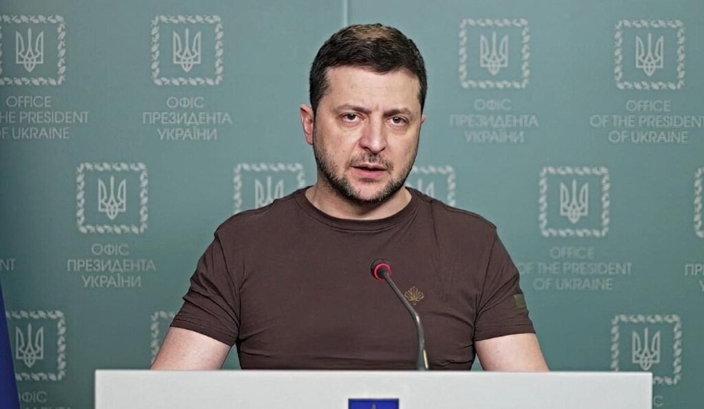 Βολοντίμιρ Ζελένσκι, Πρόεδρος Ουκρανίας.