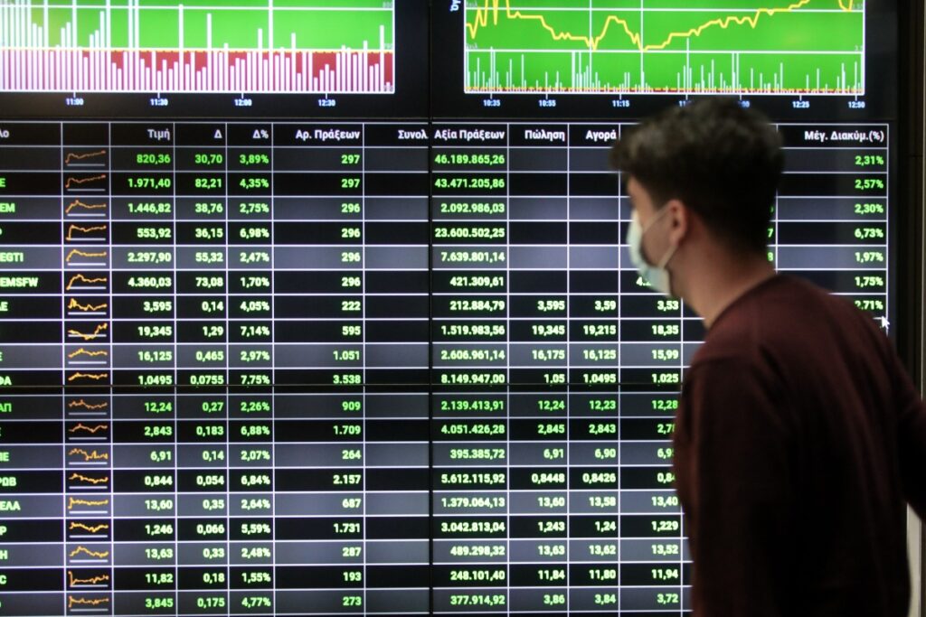 Χρηματιστήριο-Κλείσιμο: Πτώση 1,43%, απώλειες 9,28% στο α΄6μηνο 2022