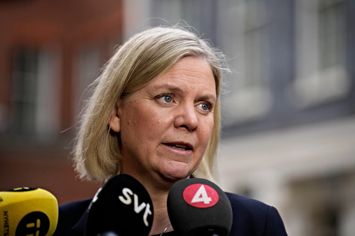 Μαγκνταλένα Άντερσον, Πρωθυπουργός της Σουηδίας.
