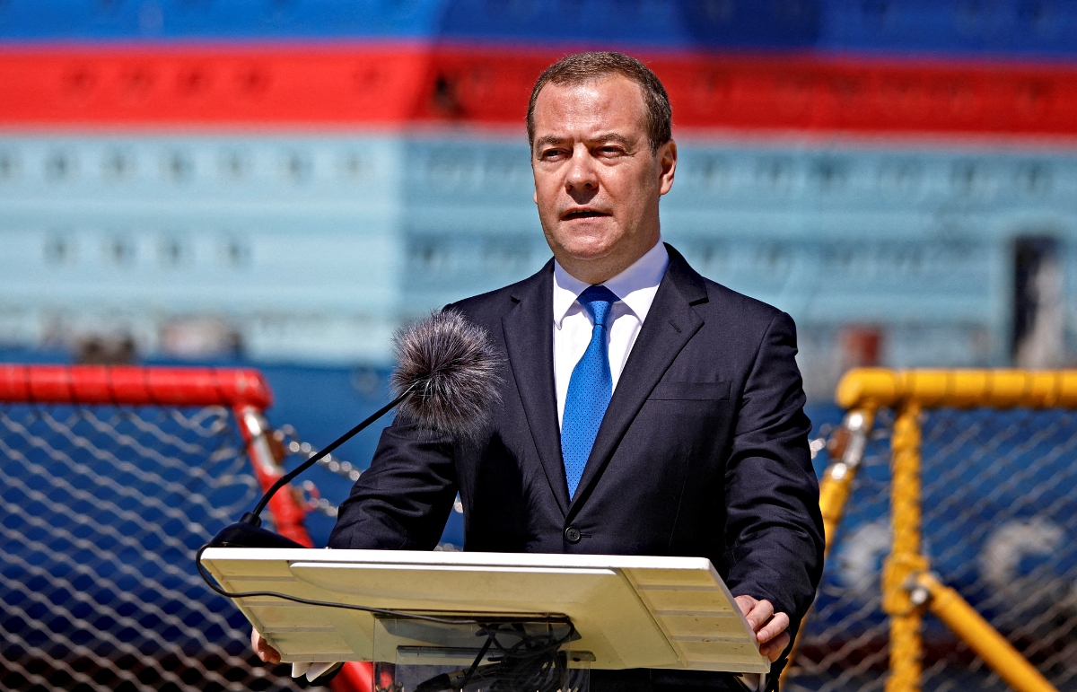 Αντιπρόεδρος Συμβουλίου Ασφαλείας της Ρωσίας, Ντμίτρι Μεντβέντεφ.