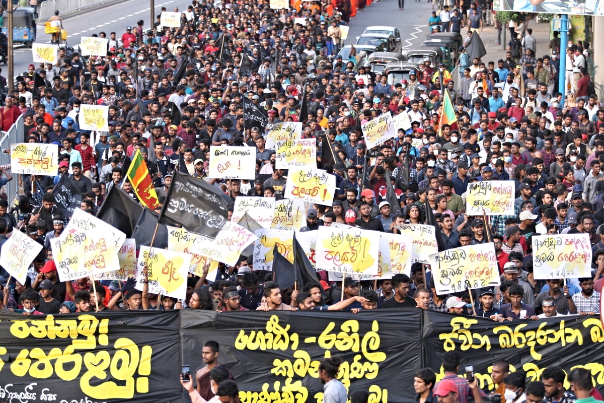 Σρι Λάνκα, διαδηλώσεις.
