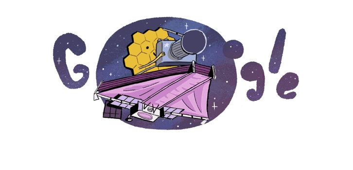 Αφιερωμένο στο τηλεσκόπιο James Webb το σημερινό google doodle - Η Google «γιορτάζει» την πιο μακρινή φωτογραφία του σύμπαντος