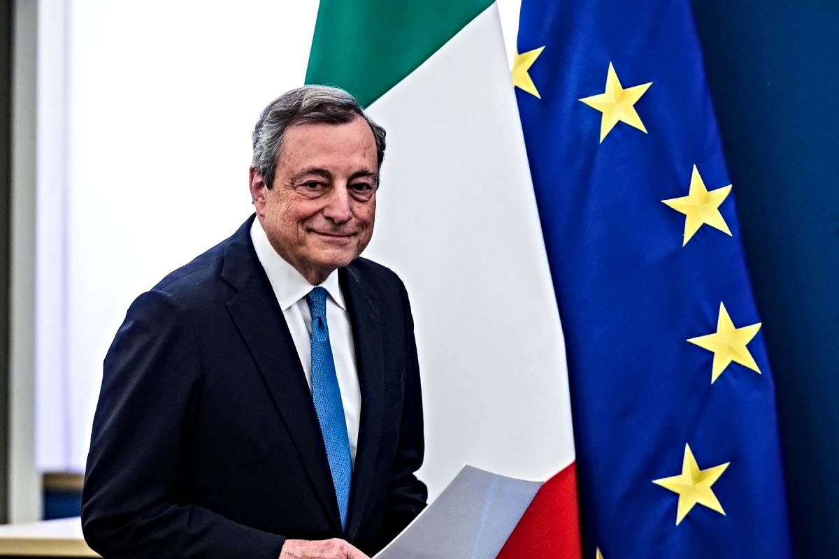 Μάριο Ντράγκι, Πρωθυπουργός της Ιταλίας.