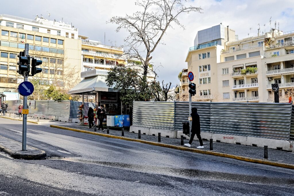 Κυκλοφοριακές ρυθμίσεις στο Κολωνάκι, μετρό.