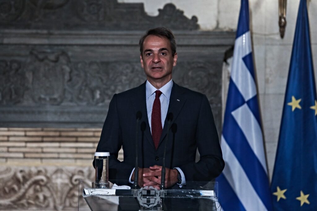 Κυριάκος Μητσοτάκης, Πρωθυπουργός της Ελλάδας.