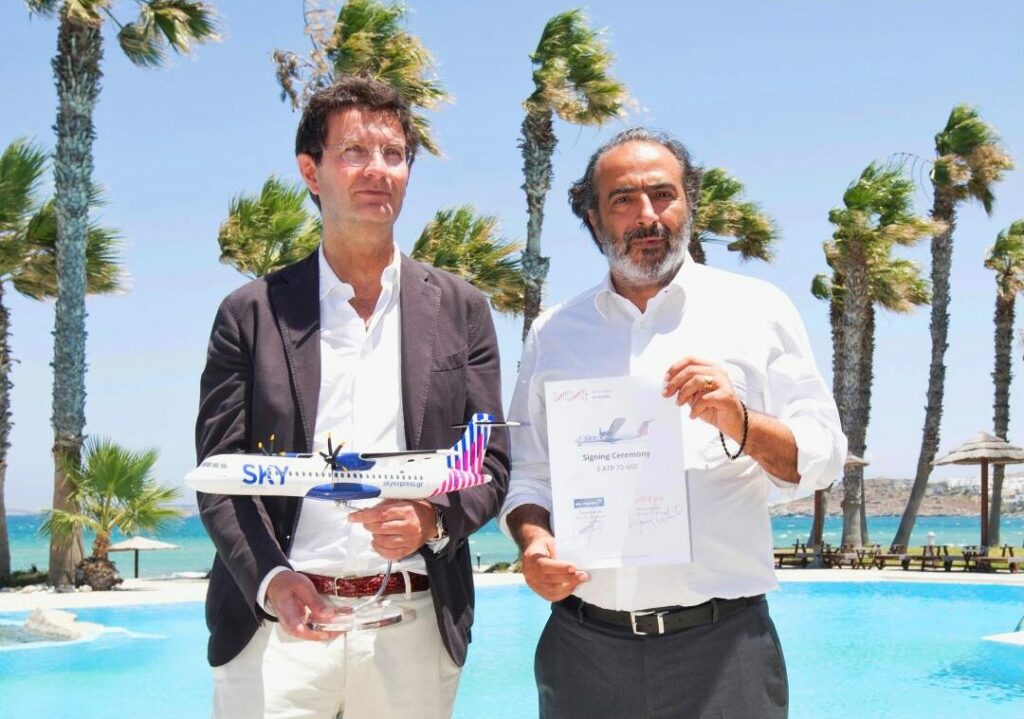 Συγχώνευση με την Aegean είχε προτείνει στον Βασιλάκη ο «Ωνάσης της Κρήτης» Γιάννης Γρύλος ο οποίος εξετάζει την εισαγωγή στο ΧΑ της SKY EXPRESS!