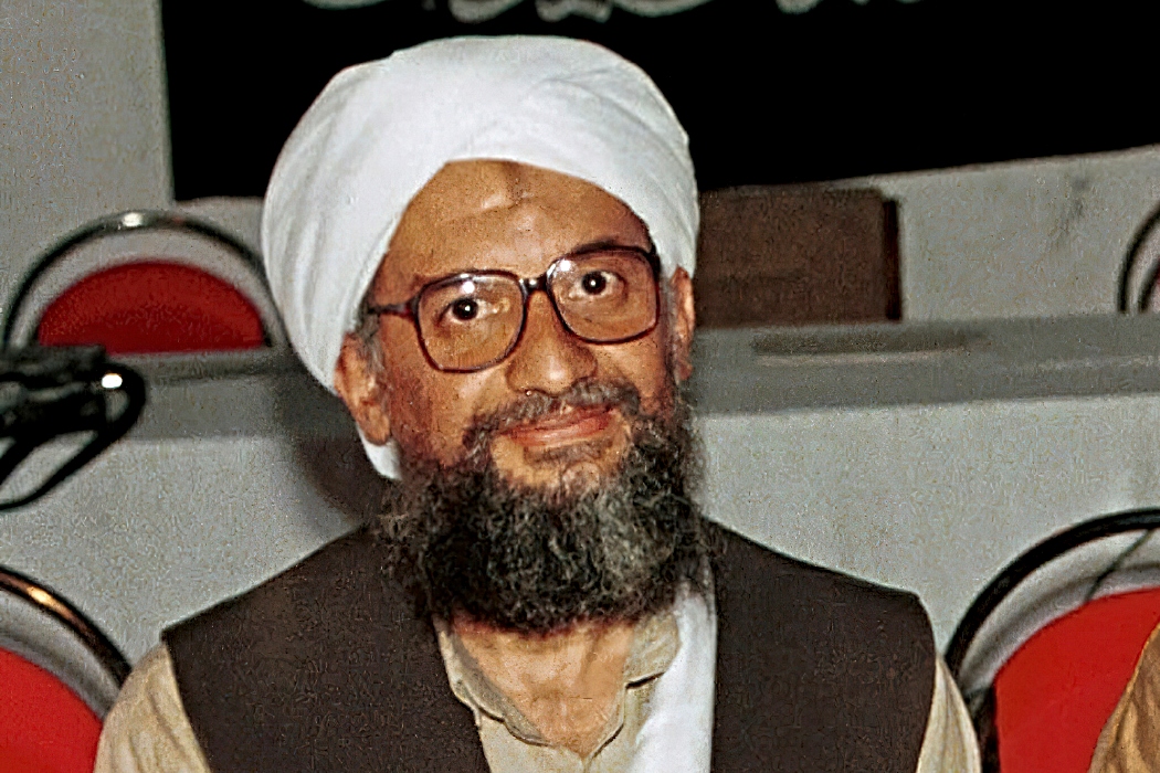 Αϊμάν Αλ Ζαουάχρι, επικεφαλής Αλ Κάιντα.