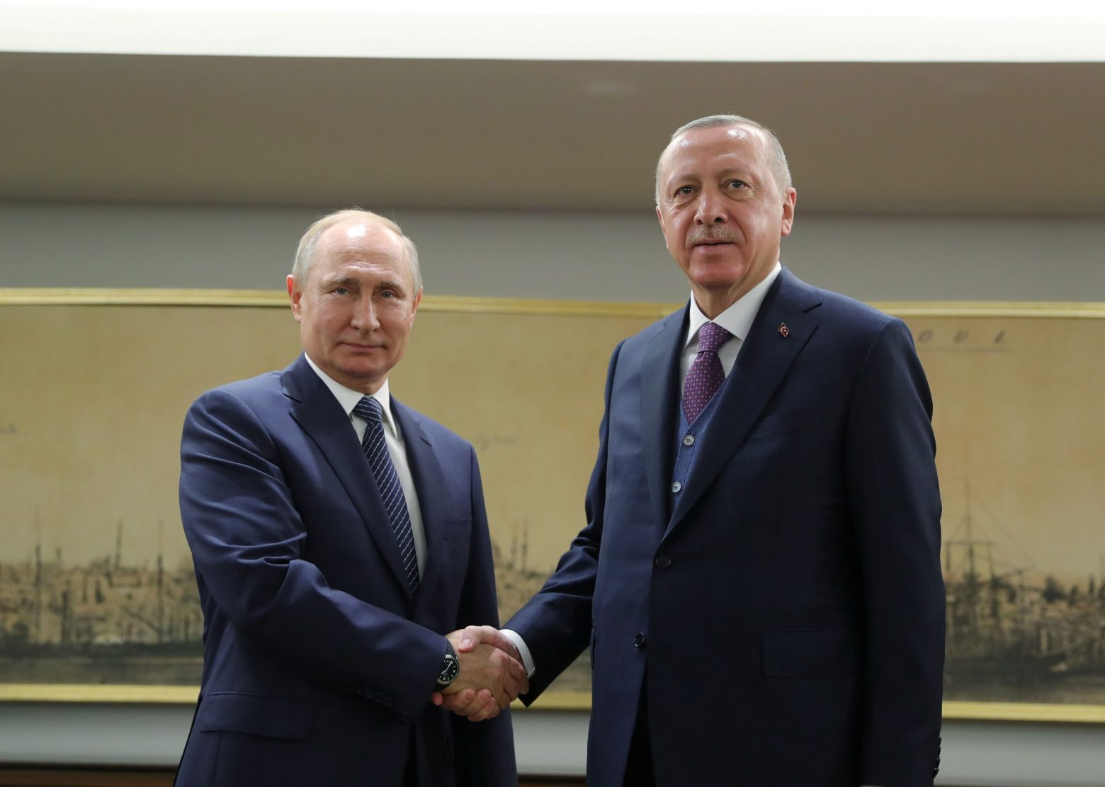 Ο Πούτιν δηλώνει στον Ερντογάν ότι ελπίζει σε μια συμφωνία για την ενίσχυση της οικονομικής συνεργασίας των δύο χωρών – Για μια νέα «σελίδα» στις διμερείς σχέσεις κάνει λόγο ο Τούρκος πρόεδρος