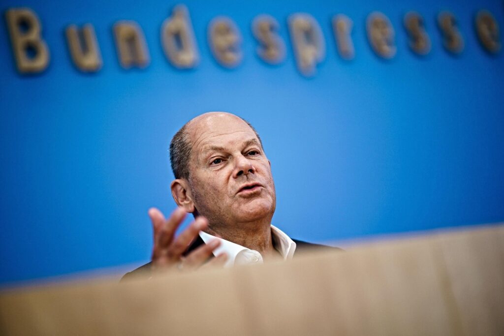 Όλαφ Σολτς, Καγκελάριος της Γερμανίας.