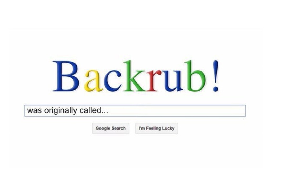 Η πραγματική ιστορία πίσω από το γελοίο πρώτο όνομα της Google