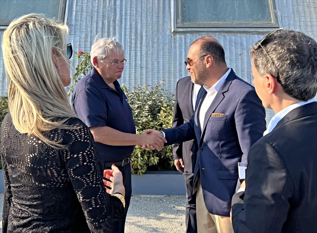 Ρόμπερτ Μενέντεζ, επίσκεψη στην Ελλάδα.