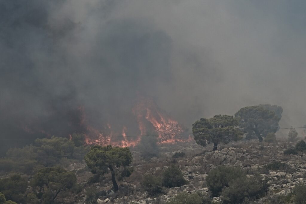 Φωτιά, Πυροσβεστική, Κόρινθος, φωτογραφία αρχείου.