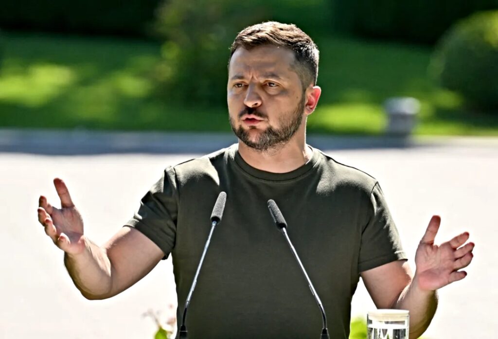 Βολοντίμιρ Ζελένσκι, Πρόεδρος της Ουκρανίας.