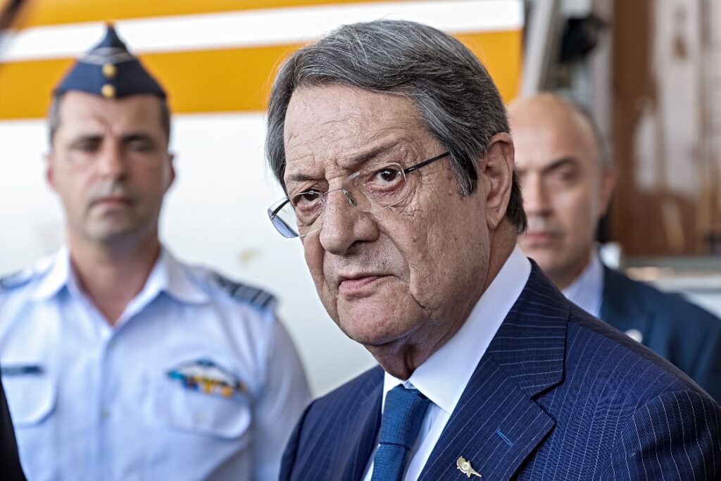 Νίκος Αναστασιάδης, Πρόεδρος της Κυπριακής Δημοκρατίας.