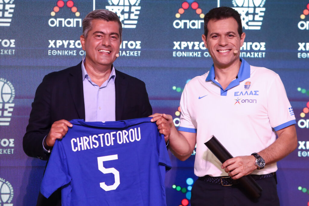 Ο ΟΠΑΠ εύχεται «καλή επιτυχία» στην Εθνική Ομάδα Μπάσκετ