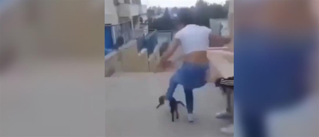 Κρήτη: Πρόστιμο 5.000 ευρώ για τη μαθήτρια που κλώτσησε γατάκι