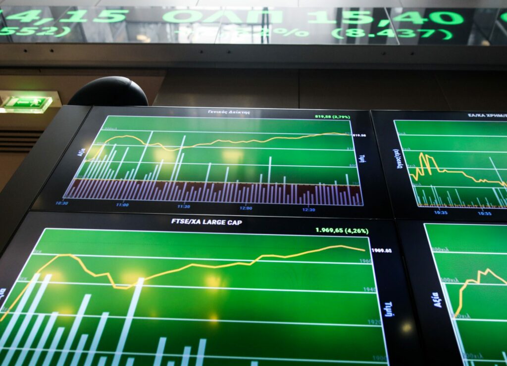 Χρηματιστήριο: Στις 852,43 μονάδες ο Γενικός Δείκτης Τιμών, με άνοδο 0,30%