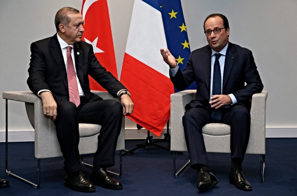 Φρανσουά Ολάντ, Ρετζέπ Ταγίπ Ερντογάν