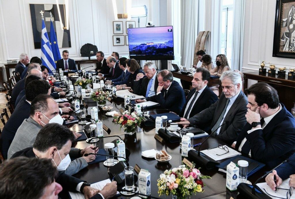 Συνεδριάζει αύριο στις 11:00 το υπουργικό συμβούλιο