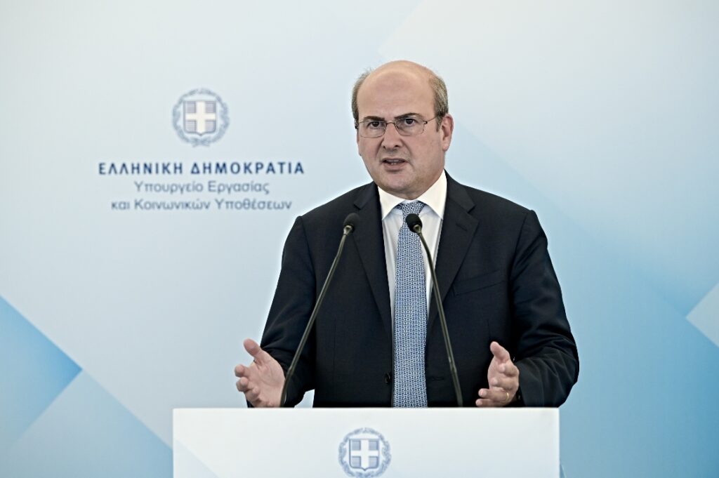 Kostis Hatzidakis, Minister of Labor and Social Affairs