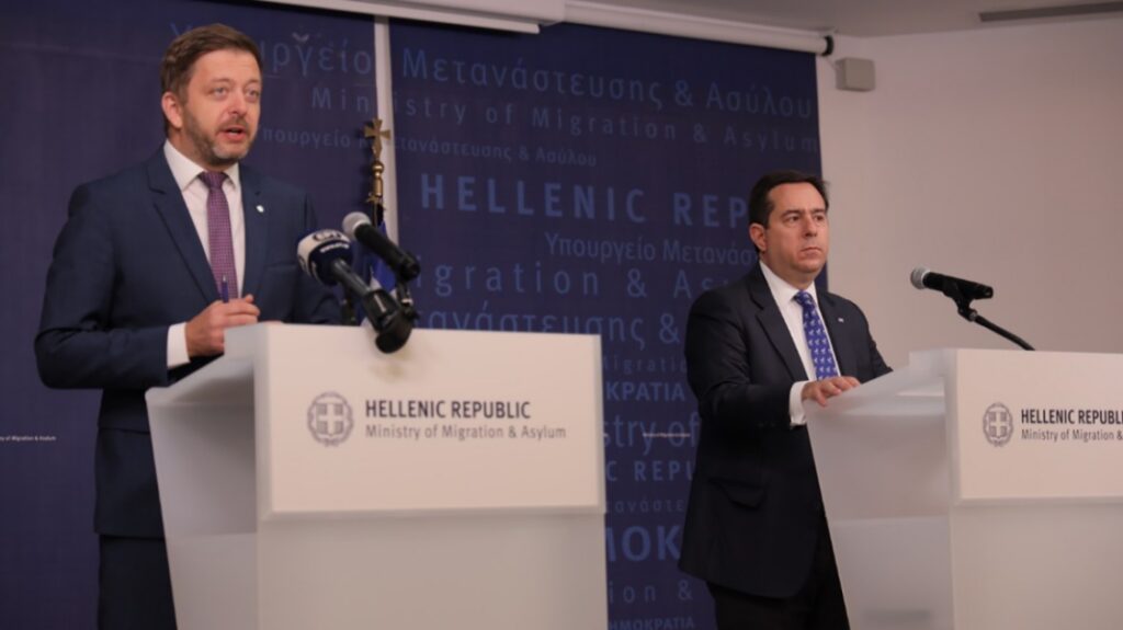 Μηταράκης: Προβληματίζει την Ευρώπη η εμπρηστική ρητορική της Τουρκίας