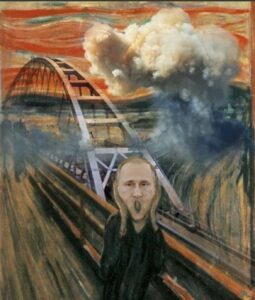 Κριμαία: Οι Ουκρανοί γιορτάζουν την ανατίναξη της γέφυρας με memes - Χρόνια πολλά Πρόεδρε Πούτιν